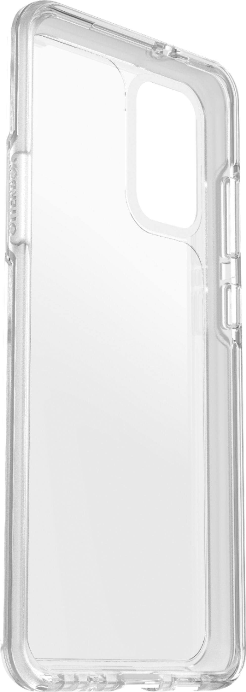 Left. OtterBox - Symmetry Series Case for Samsung Galaxy S20+ 5G - Clear.