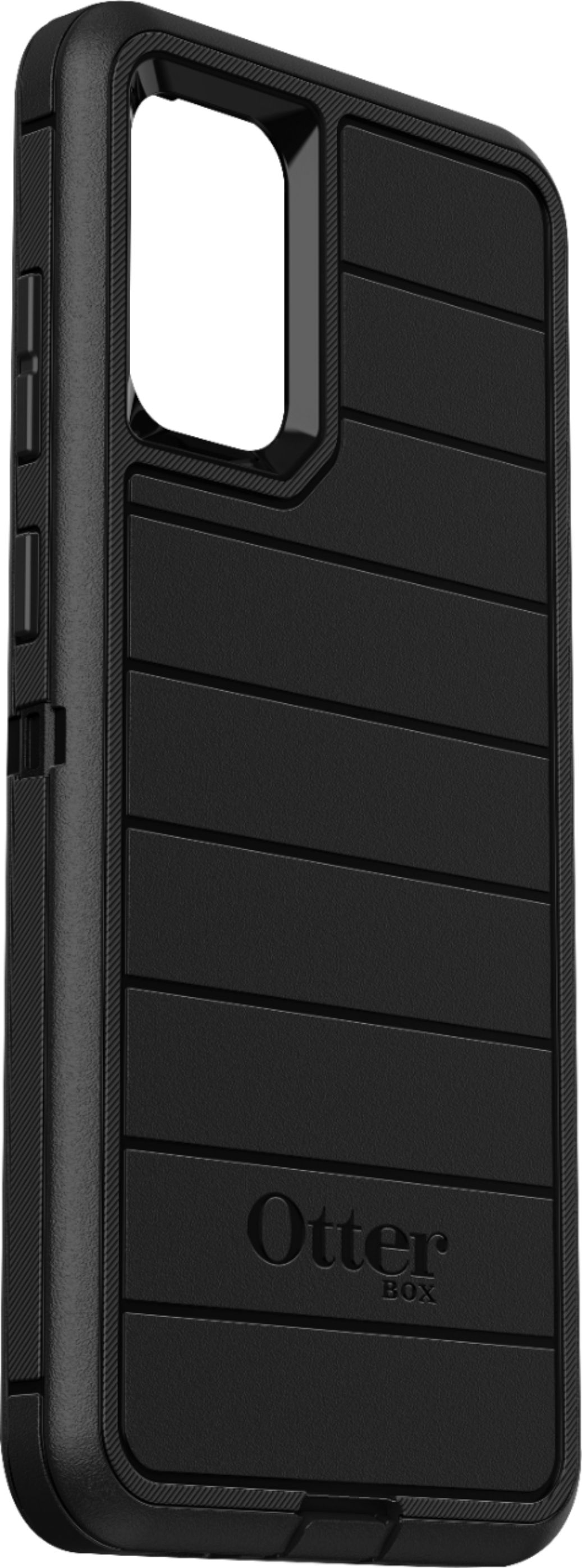 Angle View: OtterBox - Defender Series Pro Case for Samsung Galaxy S20+ 5G - Black