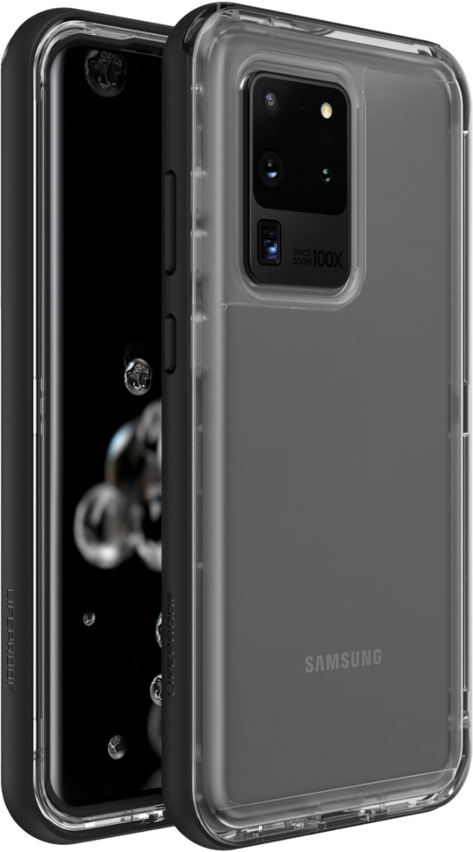 Angle View: LifeProof - NËXT Case for Samsung Galaxy S20 Ultra 5G - Black Crystal