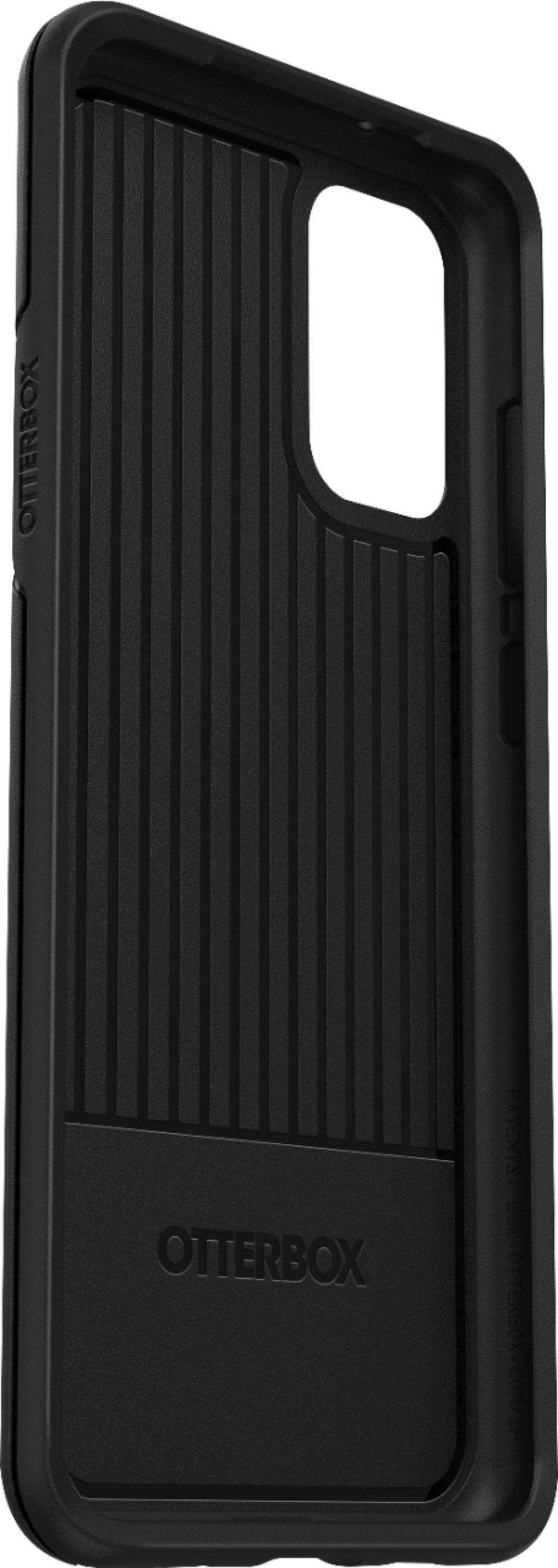 Left. OtterBox - Symmetry Series Case for Samsung Galaxy S20+ 5G - Black.