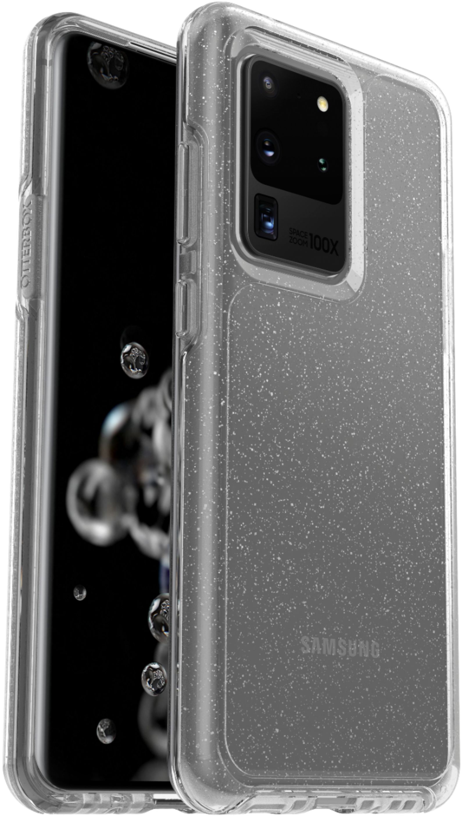 Angle View: OtterBox - Symmetry Series Case for Samsung Galaxy S20 Ultra 5G - Stardust