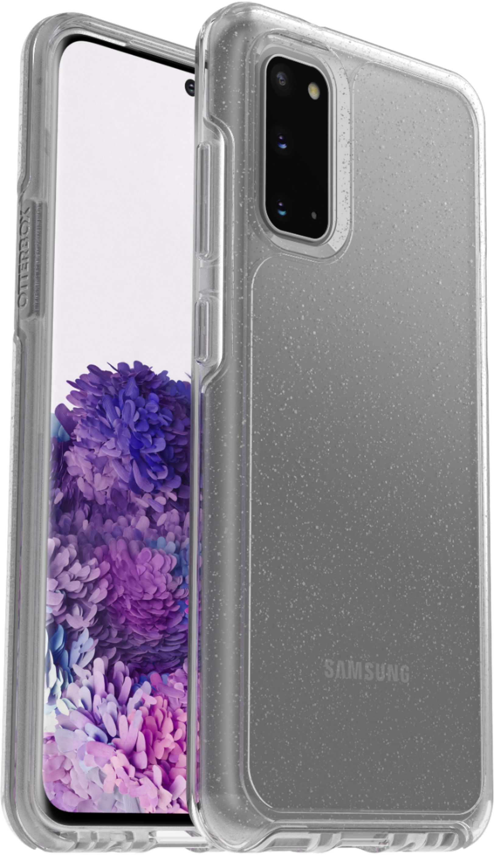 Angle View: OtterBox - Symmetry Series Case for Samsung Galaxy S20 5G - Stardust