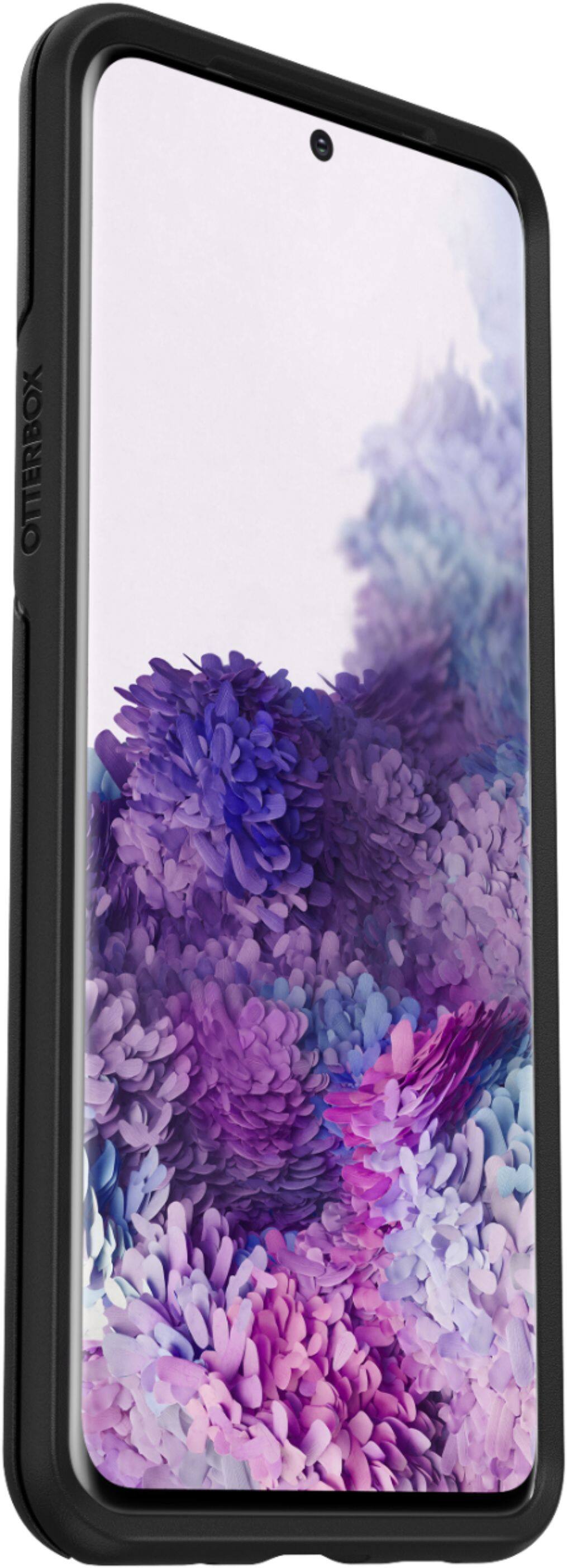 Alt View 1. OtterBox - Symmetry Series Case for Samsung Galaxy S20 5G - Black.