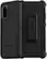 Angle. OtterBox - Defender Series Pro Case for Samsung Galaxy S20 5G - Black.