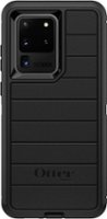 OtterBox - Defender Series Pro Case for Samsung Galaxy S20 Ultra 5G - Black - Front_Zoom