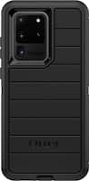 OtterBox - Defender Series Pro Case for Samsung Galaxy S20 Ultra 5G - Black - Front_Zoom