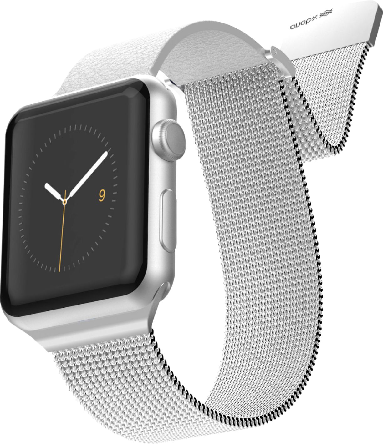 Raptic Hybrid Mesh Watch Band for Apple Watch® 38mm - Best Buy