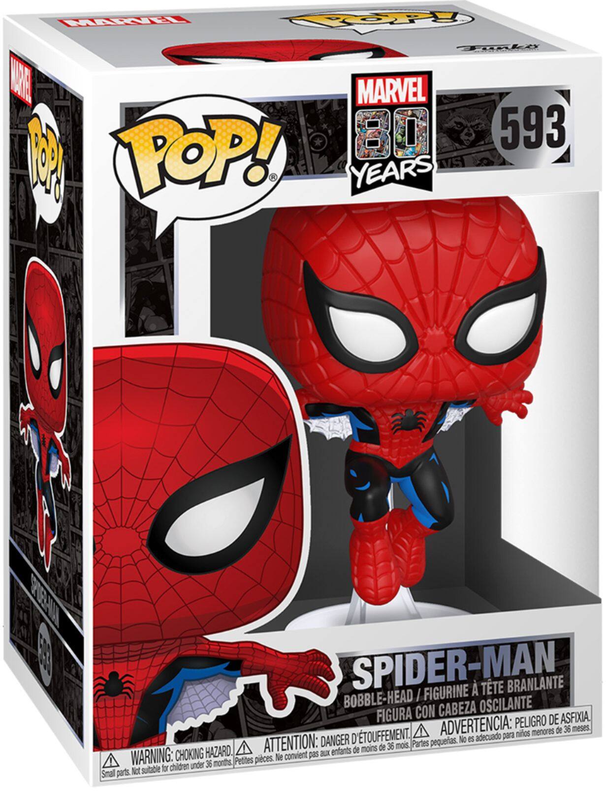 Alt View 11. Funko - POP! Marvel: 80th - First Appearance Spider-Man - Multi.