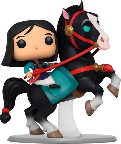 Funko - POP! Rides: Mulan - Mulan on Khan - Multi