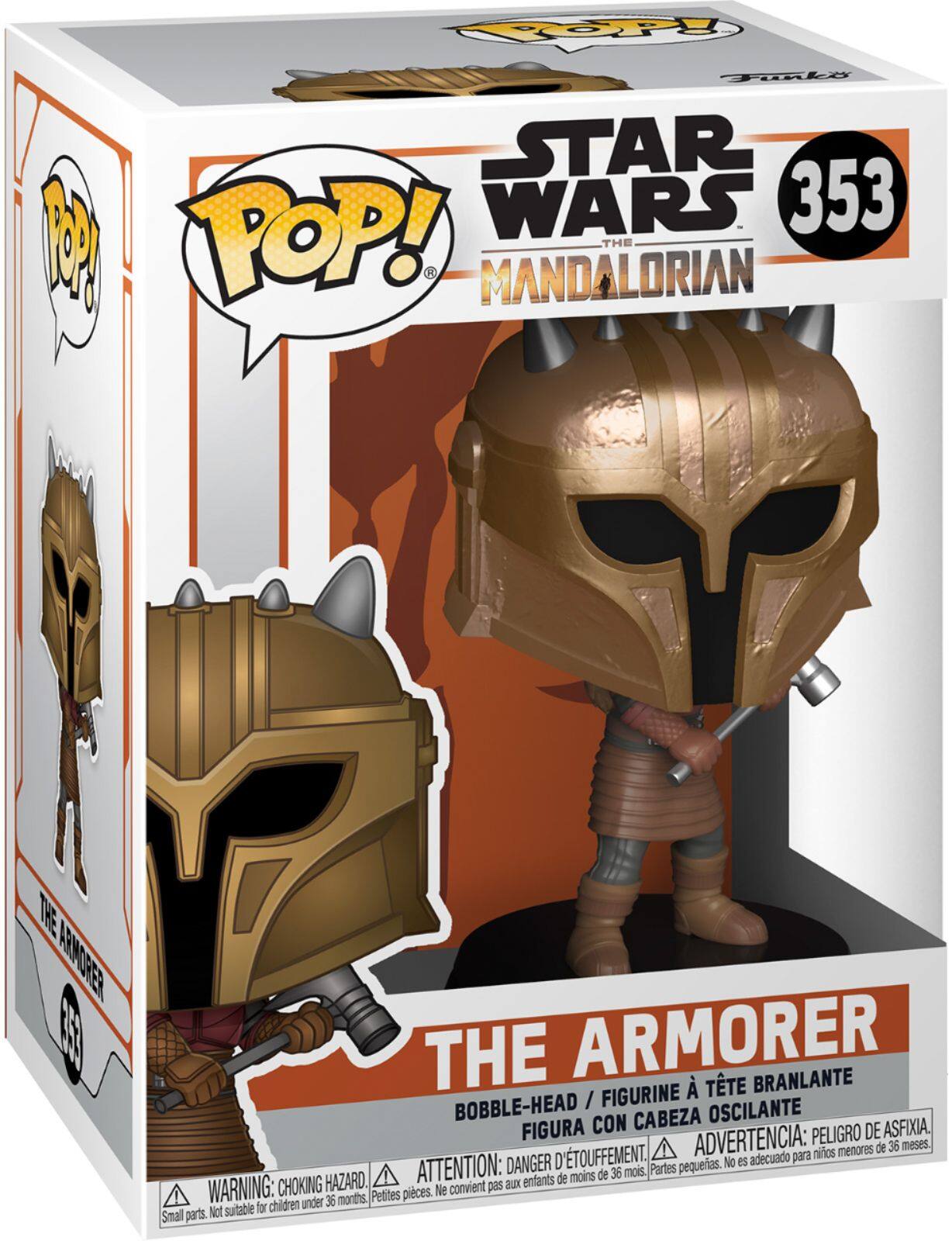 Alt View 11. Funko - POP! Star Wars: The Mandalorian - The Armorer - Multi.
