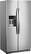Angle. Whirlpool - 22.6 Cu. Ft. Side-by-Side Counter-Depth Refrigerator - Stainless steel.