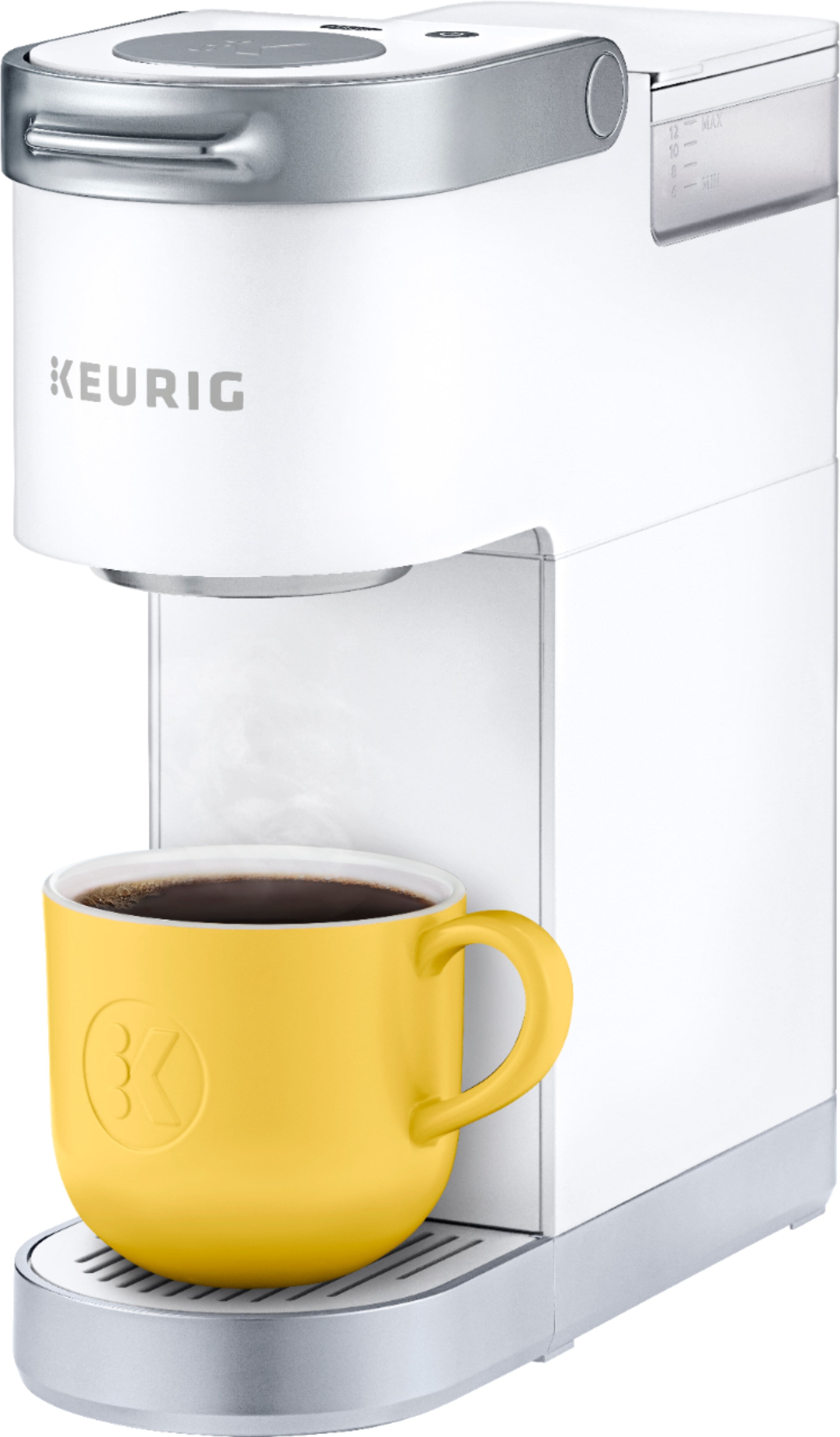 Alt View 11. Keurig - K-Mini Plus Single Serve K-Cup Pod Coffee Maker - Matte White.