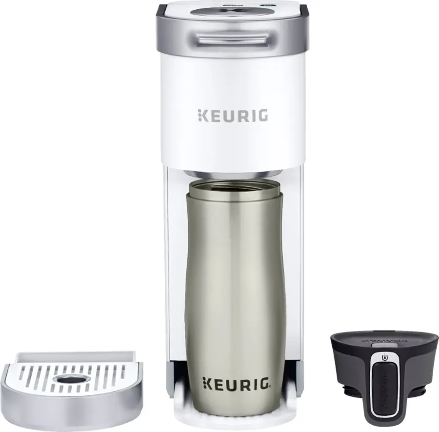 Alt View 16. Keurig - K-Mini Plus Single Serve K-Cup Pod Coffee Maker - Matte White.