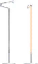 Dyson - Solarcycle Morph Floor Light - White/Silver - Front_Zoom