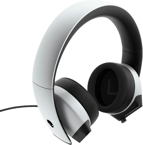 Alienware Aw510h Wired 7 1 Gaming Headset Lunar Light 520 Aaqd Best Buy