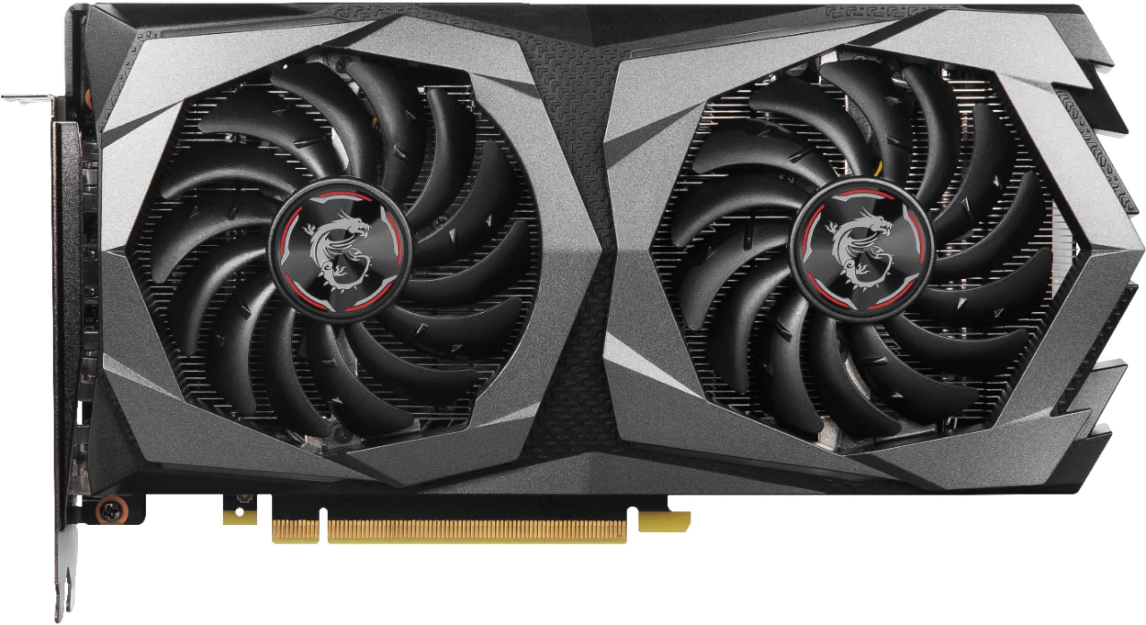 Alt View 11. MSI - NVIDIA GeForce GTX 1650 SUPER 4GB GDDR6 PCI Express 3.0 Graphics Card - Black/Gray.