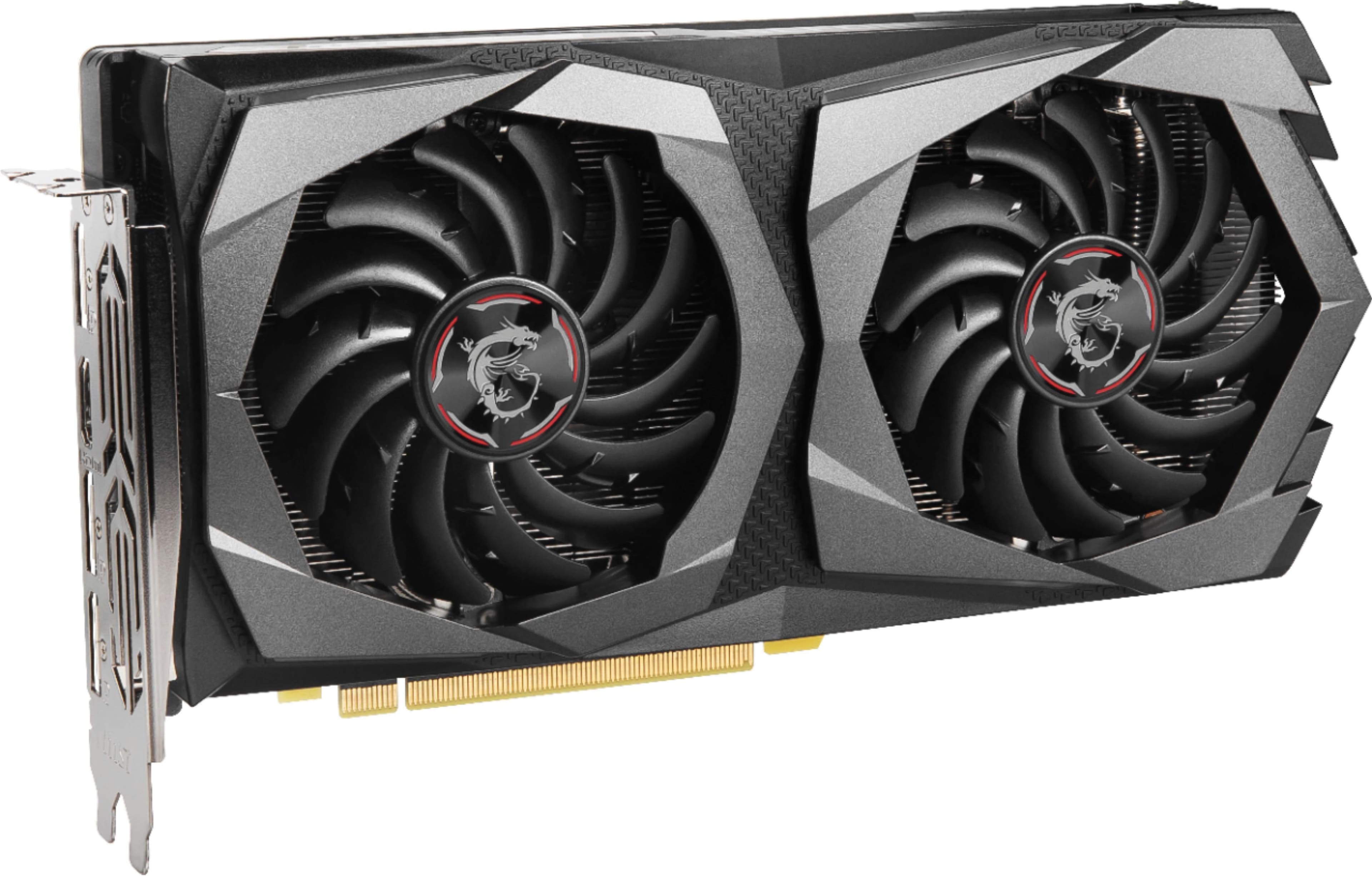 Alt View 13. MSI - NVIDIA GeForce GTX 1650 SUPER 4GB GDDR6 PCI Express 3.0 Graphics Card - Black/Gray.