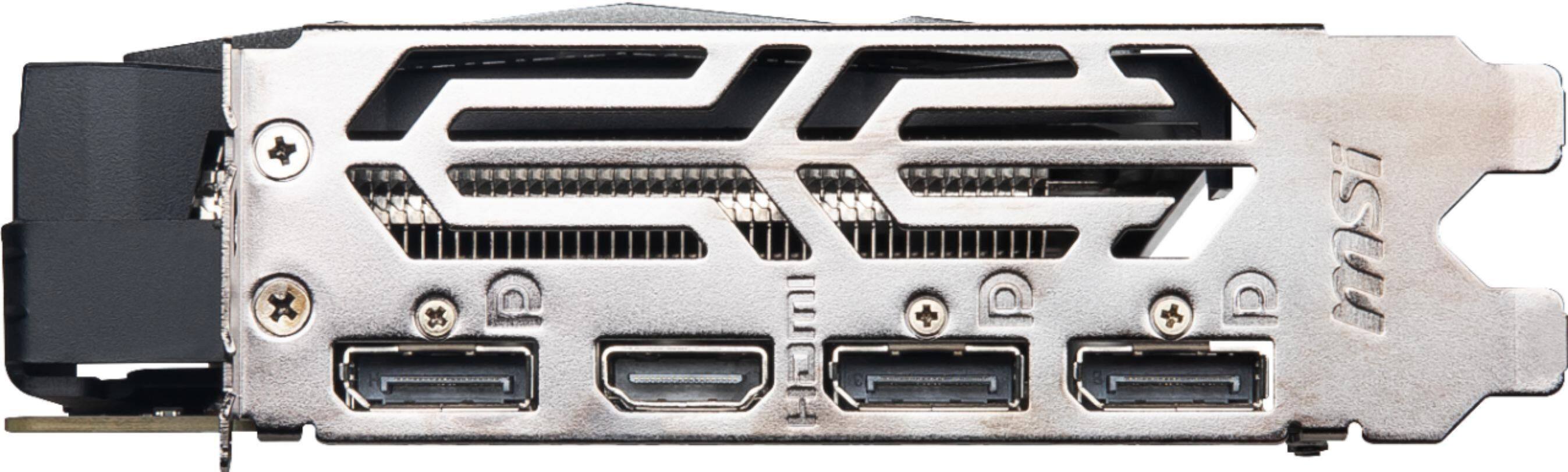 Alt View 15. MSI - NVIDIA GeForce GTX 1650 SUPER 4GB GDDR6 PCI Express 3.0 Graphics Card - Black/Gray.