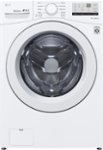 Front Zoom. LG - 4.5 Cu. Ft. High Efficiency Stackable Front-Load Washer with 6Motion Technology - White.