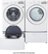 Alt View Zoom 20. LG - 4.5 Cu. Ft. High Efficiency Stackable Front-Load Washer with 6Motion Technology - White.