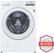 The image features a white LG washing machine with a spin cycle. The machine is equipped with a large drum, making it suitable for washing large loads. The washing machine is also labeled with the "America's Most Reliable" logo, indicating its reliability and quality.