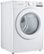 Angle Zoom. LG - 7.4 Cu. Ft. Stackable Electric Dryer with FlowSense™ - White.