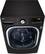 Alt View 11. LG - 5.0 Cu. Ft. High-Efficiency Stackable Smart Front Load Washer with Steam and Built-In Intelligence - Black Steel.