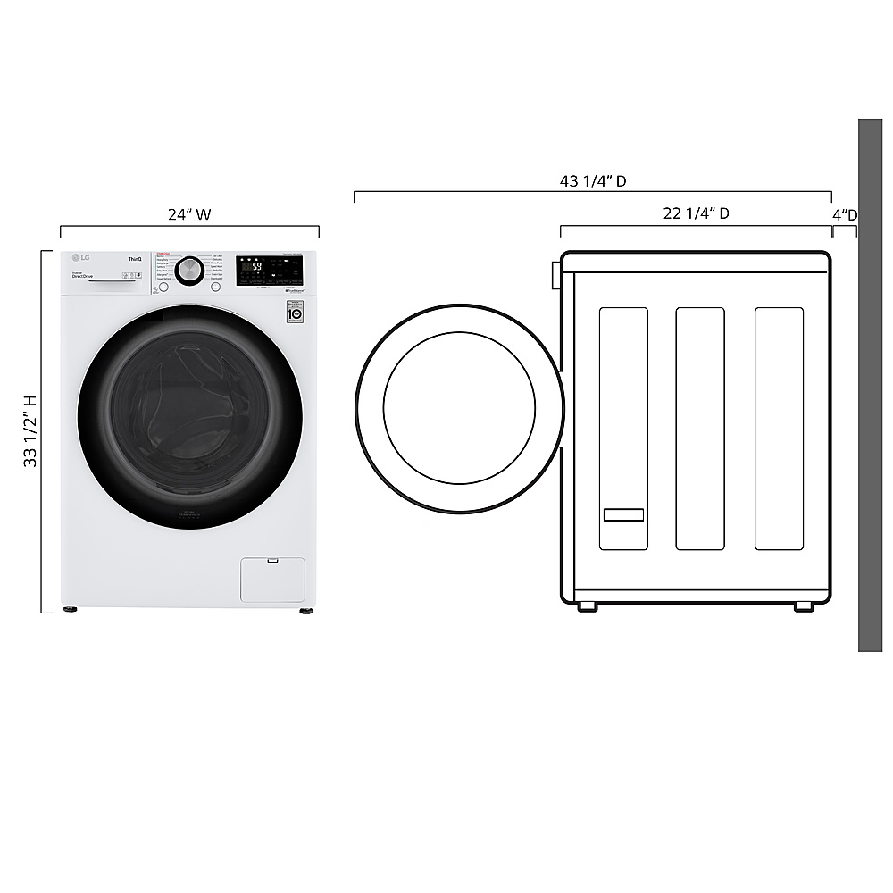 Left View: Samsung - Bespoke AI Laundry Combo 5.3 Cu. Ft. Ultra Capacity All-in-One Washer with Super Speed and Ventless Heat Pump Dryer - Dark Steel