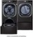 Alt View Zoom 39. LG - 7.4 Cu. Ft. Stackable Smart Electric Dryer with Steam and Built  In Intelligence - Black steel.