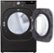 Alt View Zoom 3. LG - 7.4 Cu. Ft. Stackable Smart Electric Dryer with Steam and Built  In Intelligence - Black steel.