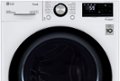 Alt View Zoom 11. LG - 2.4 cu ft Compact Front Load Washer with Built-In Intelligence - White.