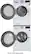 Alt View 23. LG - 2.4 Cu. Ft. High-Efficiency Stackable Smart Front Load Washer with Steam and Built-In Intelligence - White.