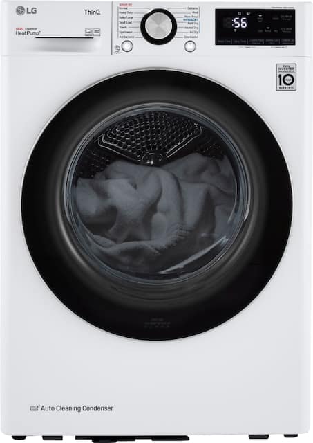 LG 4.2 Cu. Ft. Stackable Smart Electric Dryer with Dual Inverter