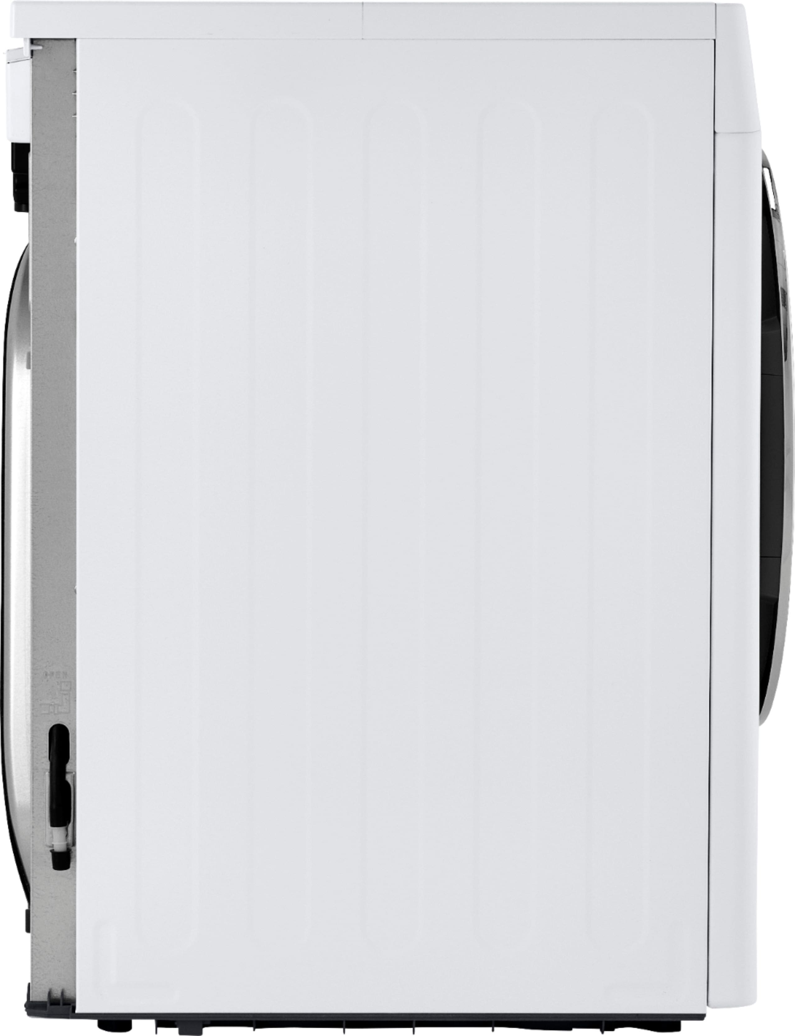 Alt View 17. LG - 4.2 Cu. Ft. Stackable Smart Electric Dryer with Dual Inverter HeatPump - White.