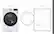 Alt View 3. LG - 4.2 Cu. Ft. Stackable Smart Electric Dryer with Dual Inverter HeatPump - White.