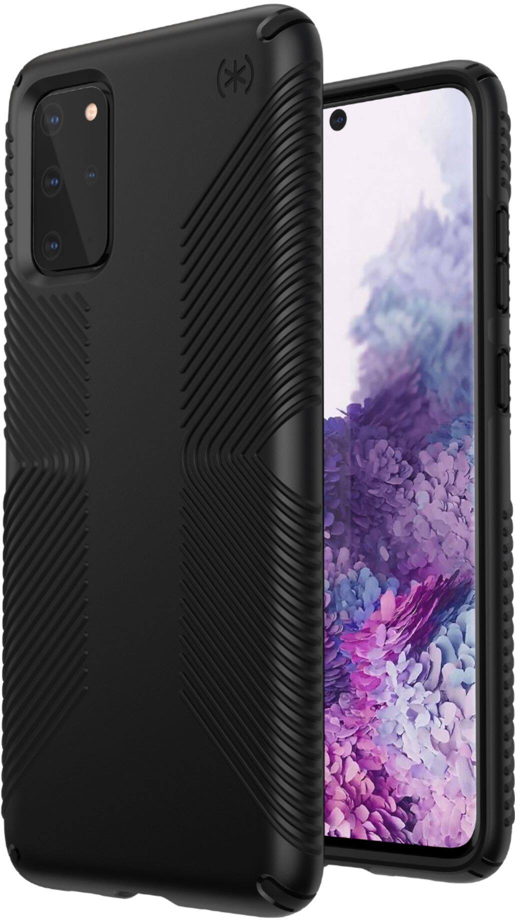 Alt View 11. Speck - Presidio Grip Case for Samsung Galaxy S20+ 5G - Black.