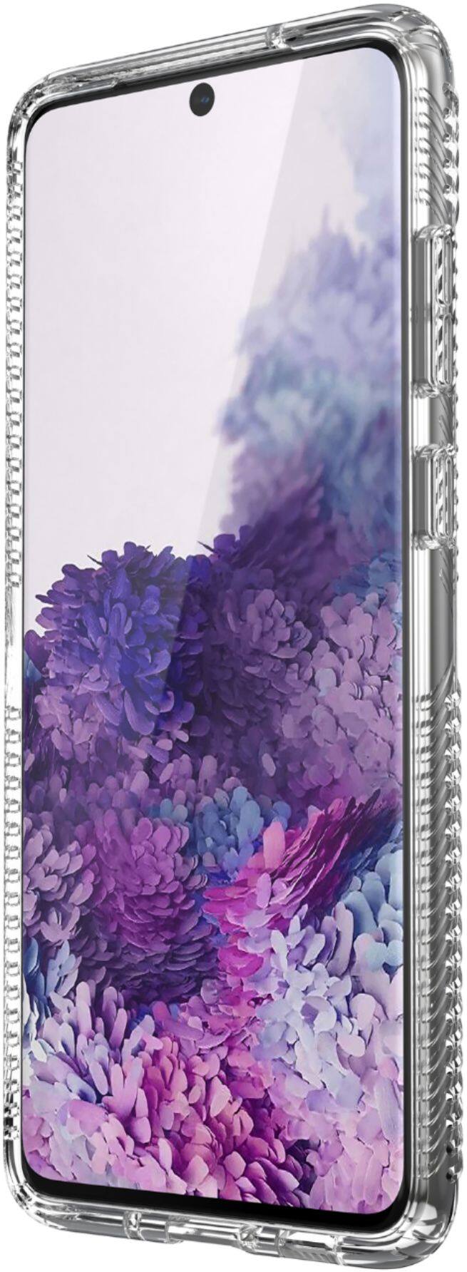 Best Buy Speck Presidio Perfect Clear Grip Case For Samsung Galaxy S20 5g Clear 136375 5085 8797