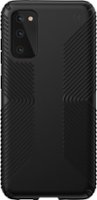 Speck - Presidio Grip Case for Samsung Galaxy S20 5G - Black/Black - Front_Zoom