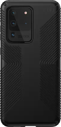 Speck - Presidio Grip Case for Samsung Galaxy S20 Ultra 5G - Black/Black