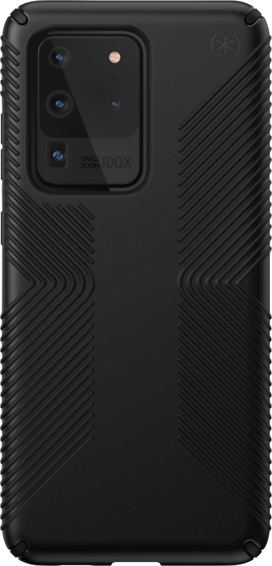 Speck - Presidio Grip Case for Samsung Galaxy S20 Ultra 5G - Black/Black