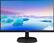 Front. Philips - V Line 273V7QJAB 27" IPS Full HD LCD Monitor (DisplayPort, VGA, HDMI) - Textured Black.