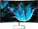 Front. Philips - E-line 32" LCD Curved FHD FreeSync Monitor - Gloss Silver/Black Glossy.