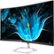 Left Zoom. Philips - E-line 32" LCD Curved FHD FreeSync Monitor - Gloss Silver/Black Glossy.