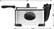 Alt View 11. Chefman - Chefman XL 4.5 Liter Deep Fryer w/ Basket Strainer - Stainless Steel.