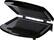 Angle. CHEFMAN - Countertop Indoor Electric Grill - Black.