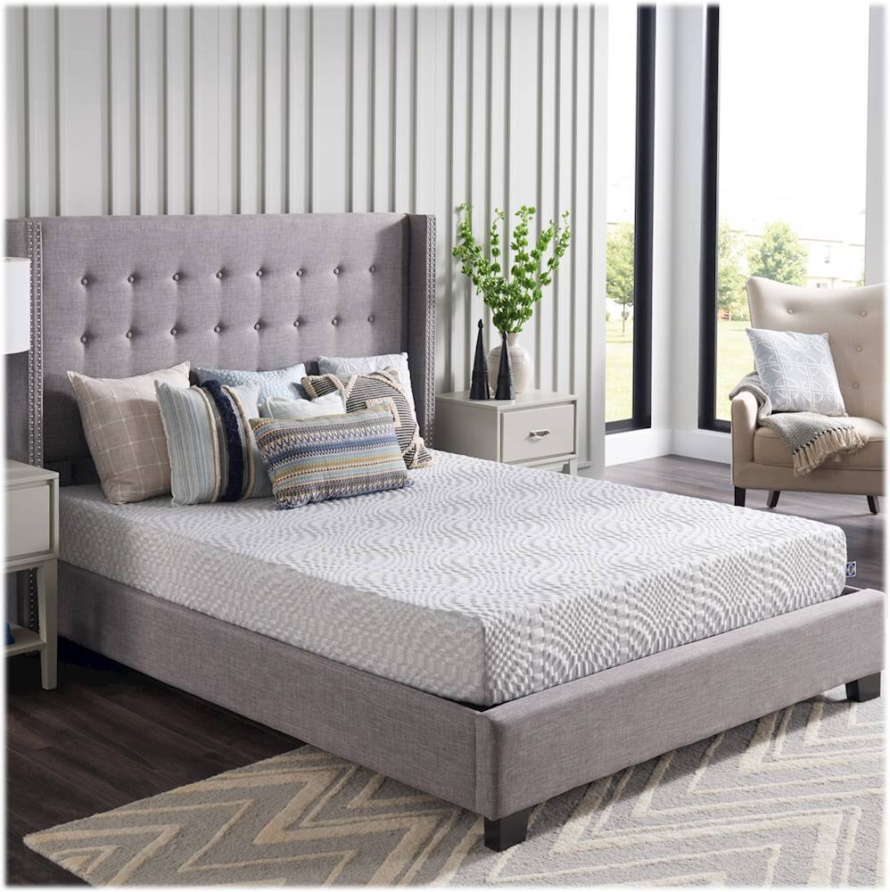 Alt View 11. Sealy - 8" Memory Foam Twin Mattress - White.