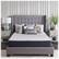 Alt View 11. Sealy - 10" Memory Foam Queen Mattress - Gray.