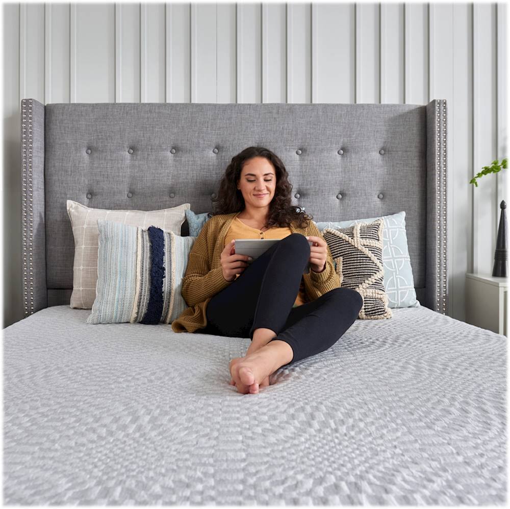 Alt View 12. Sealy - 10" Hybrid King Mattress - White.