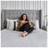 Alt View 12. Sealy - 10" Memory Foam King Mattress - Gray.
