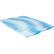 Angle. Sealy - 3 + 1 Memory Foam Topper with Fiber Fill Cover - King - Blue.